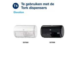 Toiletpapier Tork T4 Premium 56x155 vel wit 110319 - 6