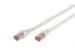 CAT 6 S-FTP patchkabel Cu LSZH AWG 27/7 Lengte 0.5m Wit