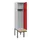 locker met bank,HxBxD 1950x400x815mm,1vak,vak B 400mm,cilinderslot
