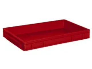 OUTLET Euronorm Stapelkrat Pe 75x600x400mm 14liter Rood - 1