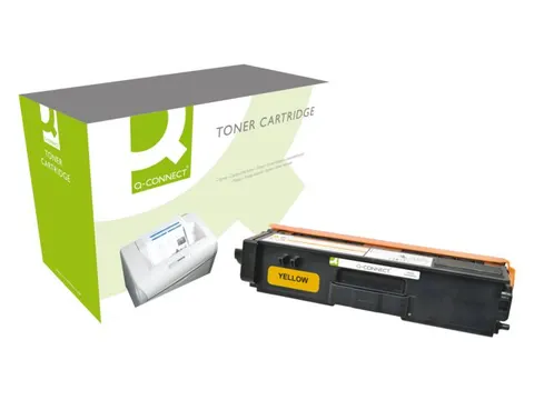 Tonercartridge Q-connect Brother Tn-320 Geel