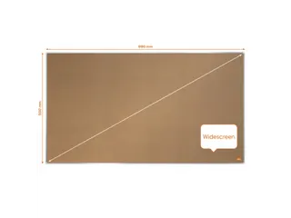 Prikbord Nobo Impression Pro widescreen 50x89cm kurk - 3