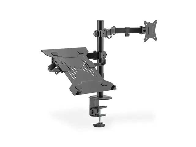 Monitorarm 17-32 Inch Zwart met Notebookhouder