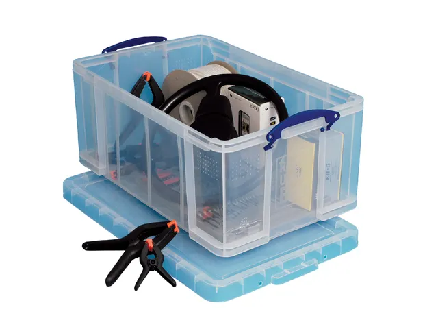 Opbergdoos 64 Liter Transparant Archief