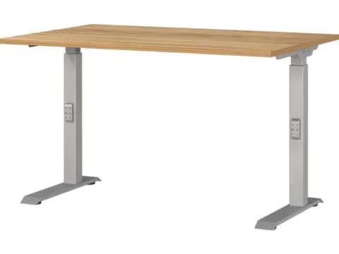 In hoogte verstelbaar bureau,HxBxD 680-910x1200x800mm