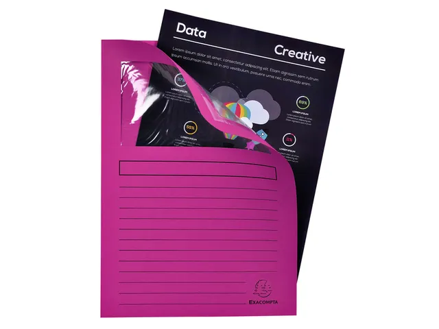 Venstermap Exacompta Forever L-map 120gr karton assorti