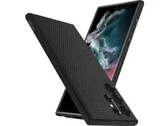 Spigen Liquid Air Samsung Galaxy S22 Ultra Hoesje Back Cover Zwart