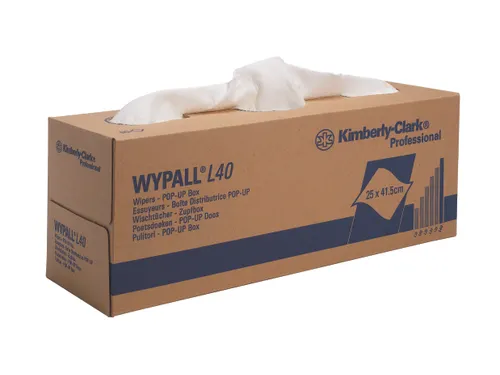 Wypall L40 7462 poetsdoeken Wit 1-laags Pop-Up Doos