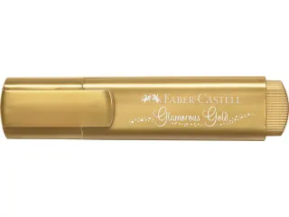 Tekstmarker Faber Castell Metallic goud - 4