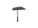 angle de liaison,90 °,HxlxP 720-840x600x600mm,rond,CC-noir