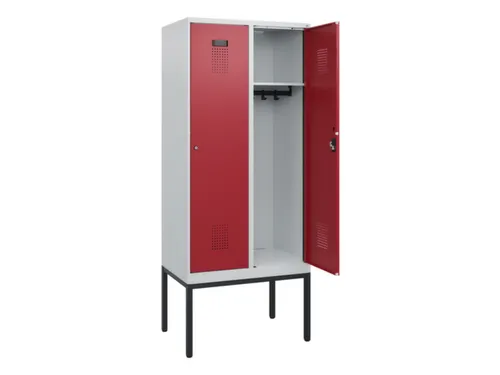 schoollocker,HxBxD 1950x800x500mm,2vak,vak B 400mm,cil.-slot