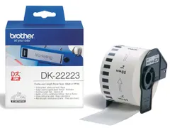Etiket Brother DK-22223 50mm thermisch 30-meter wit papier