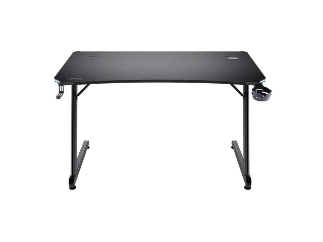 GXT 709 LUMINUS RGB-led Gaming Desk Zwart 120x60x74cm