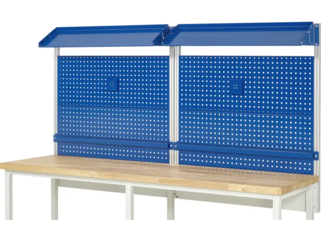 opbouwelement,v. werkbank,HxBxD 1130x2500x350mm,draagverm. 100kg,staal