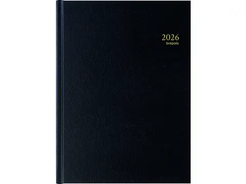 Agenda 2027 Brepols Bremax Santex A4 1dag/1pagina 4 kolommen zwart