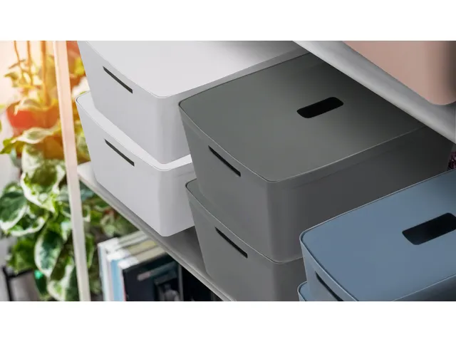 Opbergbox Kangaro 5 liter PP grijs