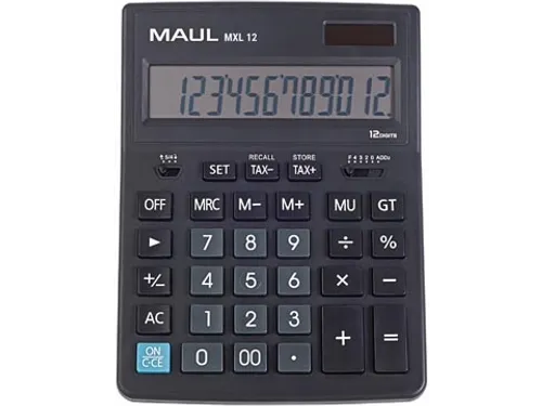 bureaurekenmachine MXL 12, zwart