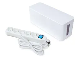 5-Voudige Stekkerdoos Met Kabelbox - Penaarde
