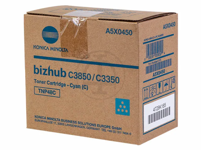 A 5 x 0450 Kon Bizhub C3350 Cyaan