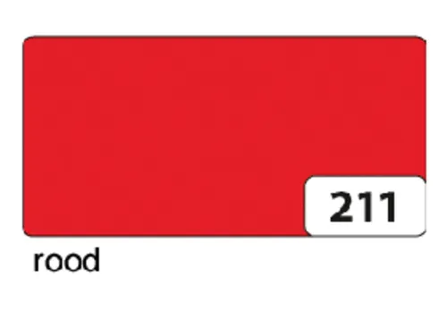 Etalagekarton Folia 48x68 cm 400gr Nr 211 Rood