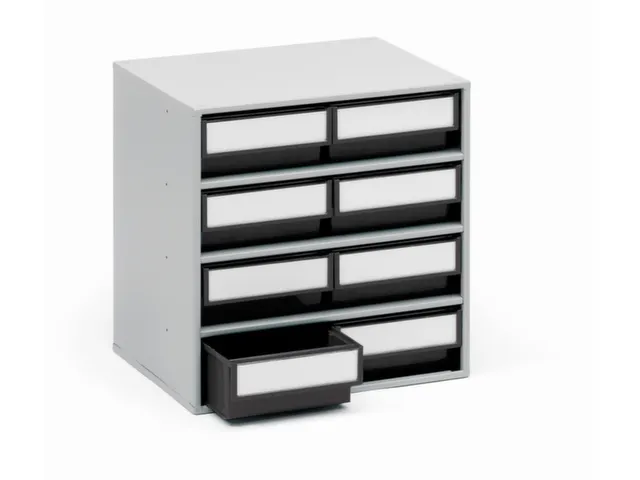 ESD-stellingbak,HxBxD 82x186x300mm,PP,zwart