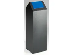 Afvalverzamelaar Zelfblussend 89 Liter 1045X320X320Mm Klemring Blauw