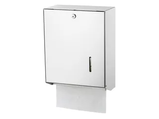 Handdoekdispenser Aluminium Groot C-vouw Z-vouw - 1