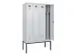 armoire vestiaire noir et blanc,HxlxP 2120x1200x500mm,4compart.