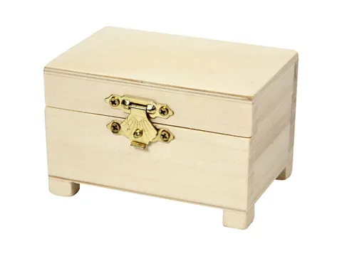 Schatkist Creativ Company 6x9x6cm hout