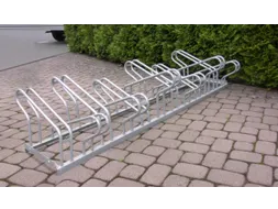 Fiets-Beugelrek L 2100Mm 2X6Plaatsen Dubbelzijdig Gelast Verzinkt
