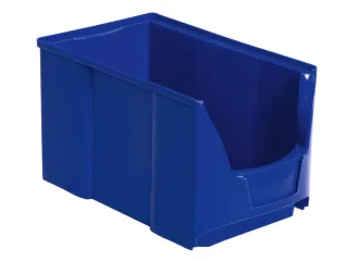 Zichtbak Hxbxd 200x200x360/310mm Pe Blauw - 1