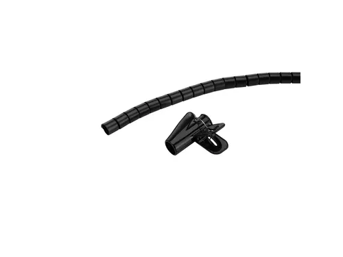 Kabelspiraal Neomounts voor 1-3 kabels 15mm universeel zwart