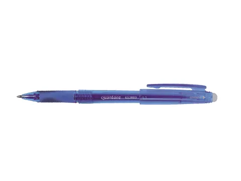 Gelschrijver Quantore erasable 0.7mm blauw Voordeelbundel