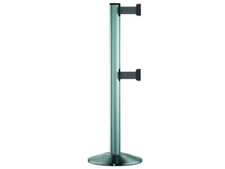 Afzetsysteem Satijn 3.7m 1000x70mm 2 Banden Bandkleur Rood - 1
