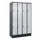 dubbeldekse locker,HxBxD 1950x1200x500mm,4x2vak.,vak B 300mm