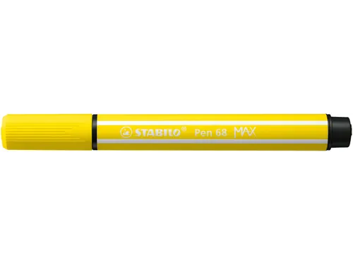 Viltstift STABILO Pen 68/24 Max citroengeel