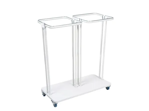Afvalbak Combo 2x60 liter Wit Saekko Boy