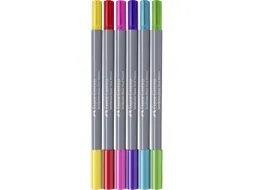 Duo aquarelmarker Goldfaber etui 6 stuks Candy shop