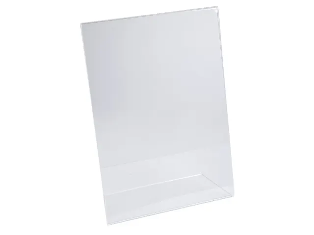 Folderhouder hellend A5 transparant