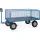 Handtrekwagen 6436P 750kg 1935x995mm draadgaas polyurethaan wielen