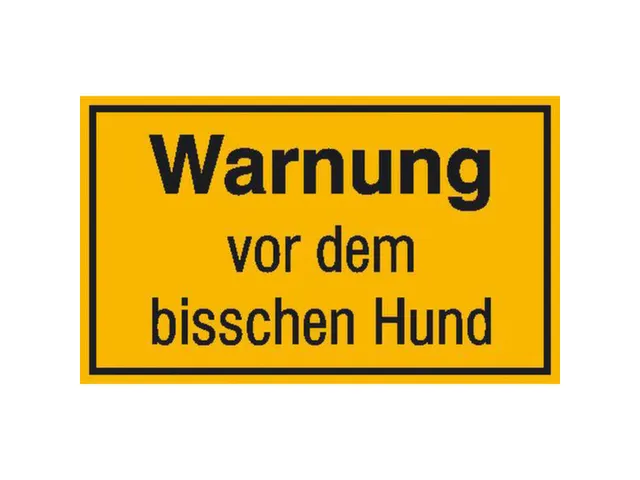 aanwijzingsbord,Waarschuwing voor bijtende hond,aluminium gemerkt