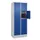 lockerkast,HxBxD 1950x800x500mm,2x4vakken,vak B 400mm,cil.-slot,sokkel