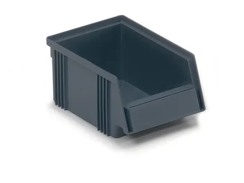 magazijnbak,HxBxD 75x105x165mm,0,6l,PP,grijs