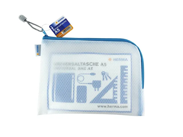 Pochette universelle A5 26x20cm bleu