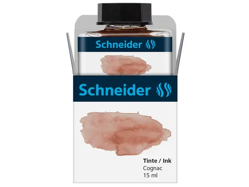 Inktpotje Schneider 15ml pastel Cognac voor