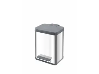 pedaalemmer,2x9l,HxBxD 430x320x330mm,binnenbak kunststof,romp RVS - 1