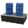PE-opvangbak,v. 2x200l vat,opvangvol. 224l,HxBxD 330x1205x805mm