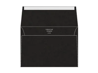 Envelop C5 162x229mm Keaykolour 170µm Deep Black 120 Gram - 1