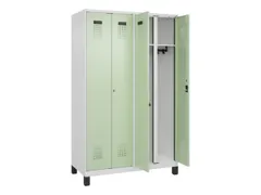 locker voor scheiding van kleding,HxBxD 1950x1200x500mm,4vak
