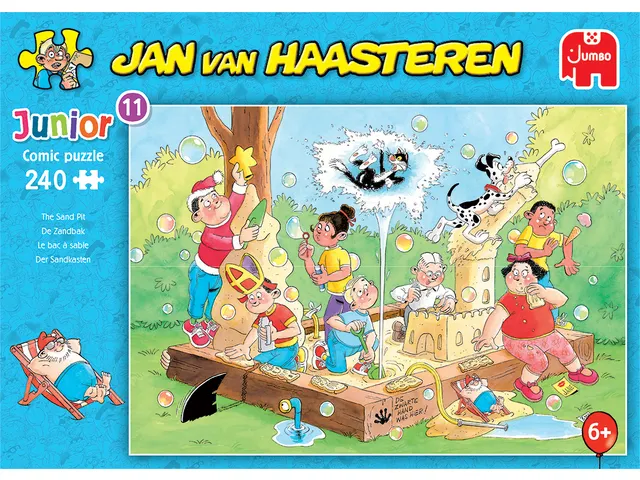 Puzzel Jan van Haasteren Junior 11 De Zandbak 240 stukjes